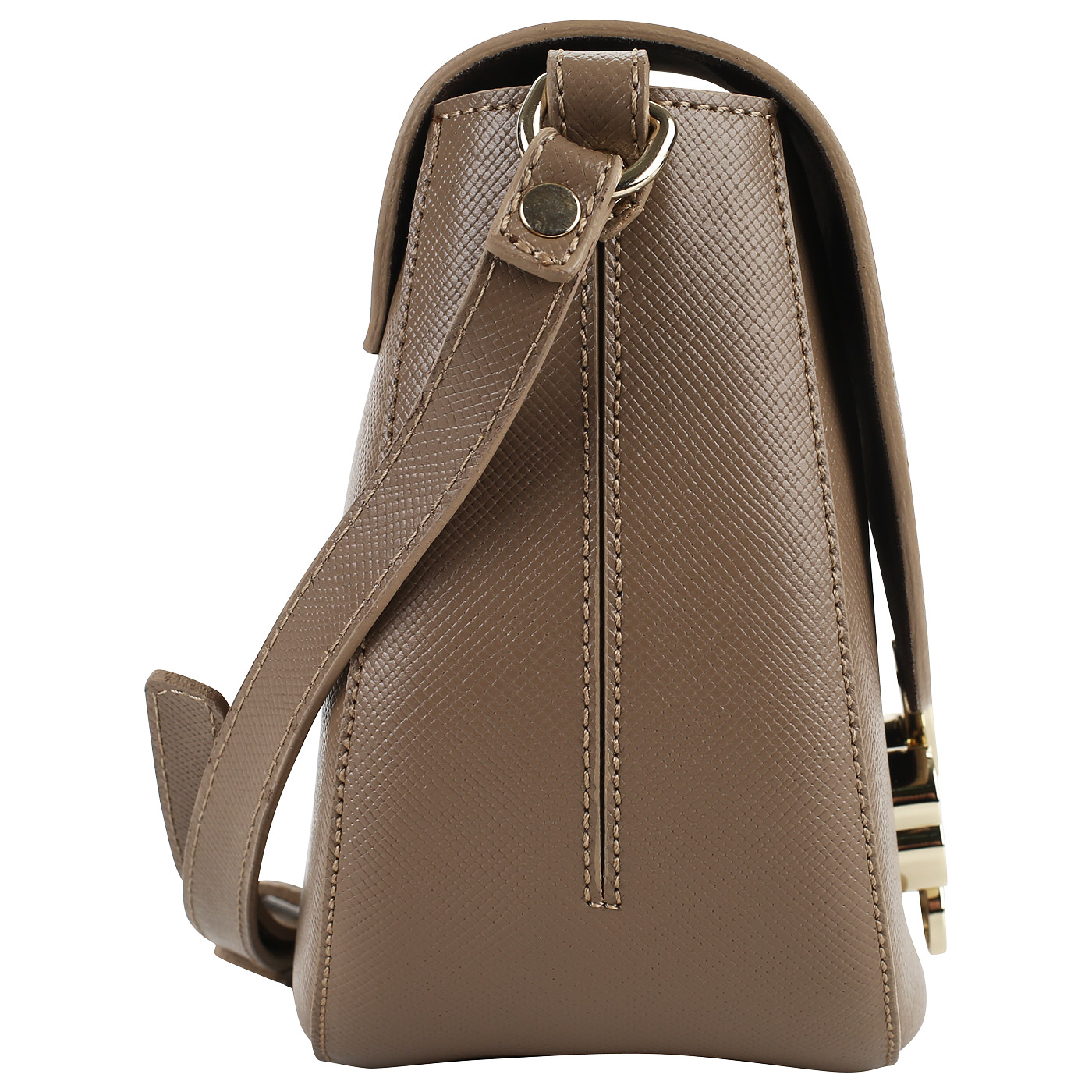 Сумочка-седло Roberta Gandolfi Linguine Saffiano