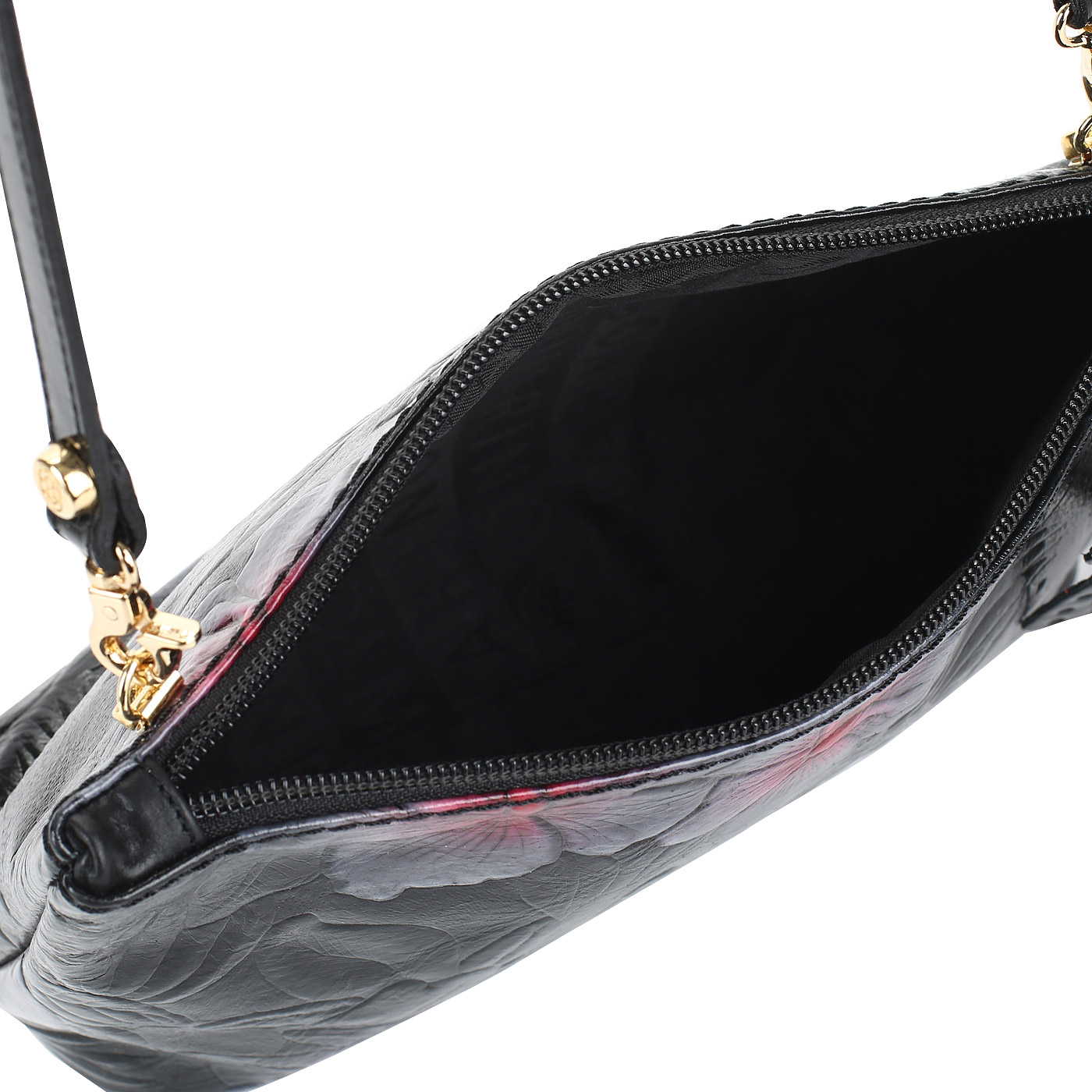 Кожаная сумочка на молнии Marino Orlandi 