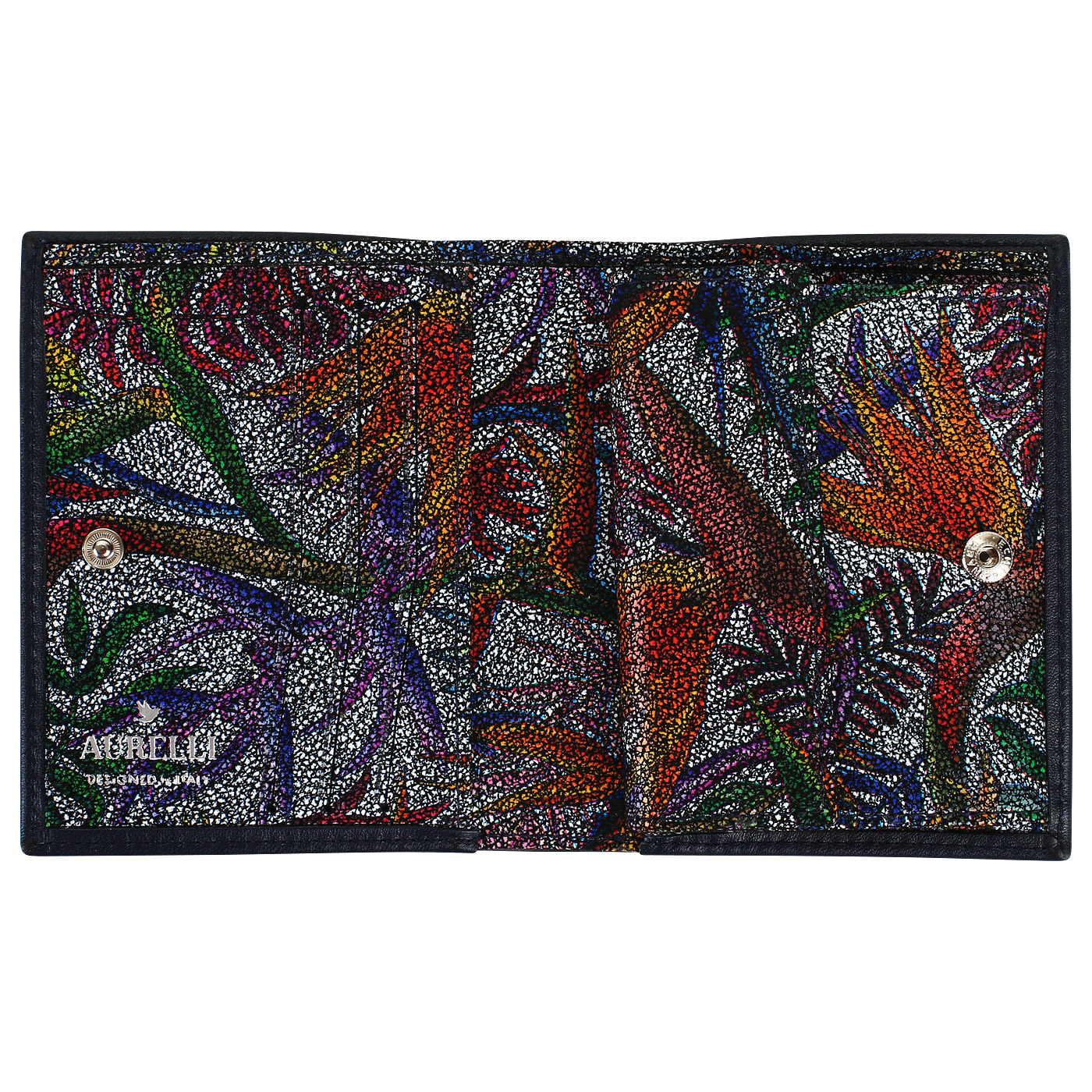 Кошелек с тропическим принтом Aurelli Luna tropico