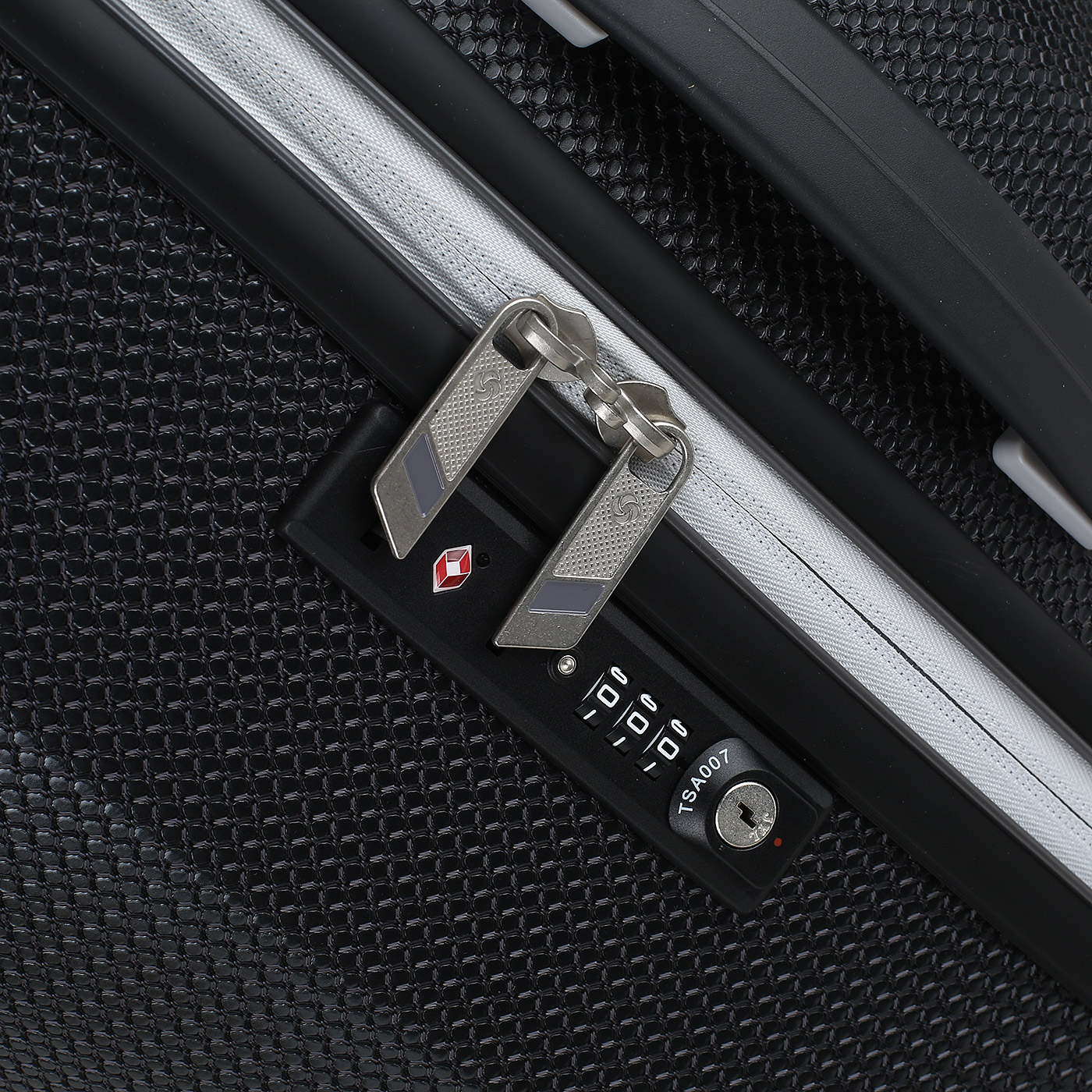 Чемодан большой L из поликарбоната с кодовым замком Samsonite MixMesh