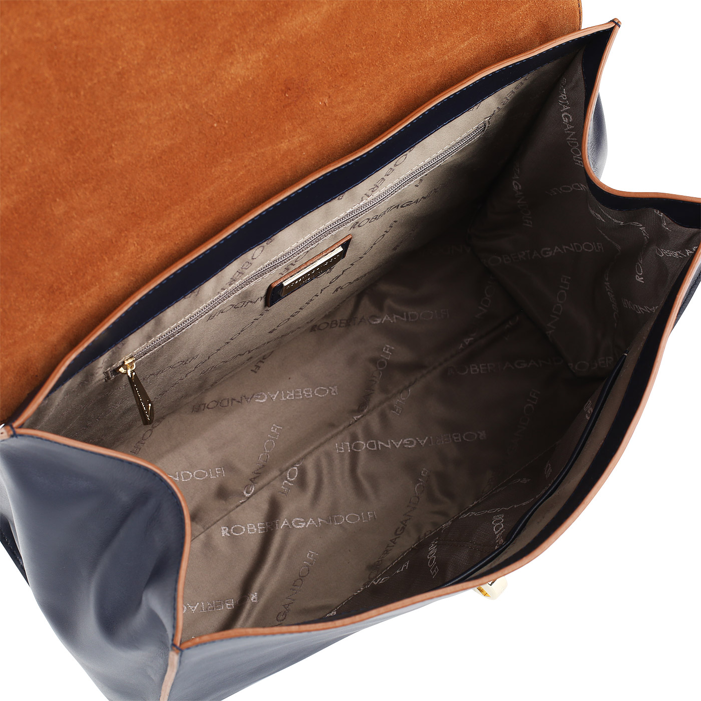 Кожаная сумка-сэтчел Roberta Gandolfi Risotto