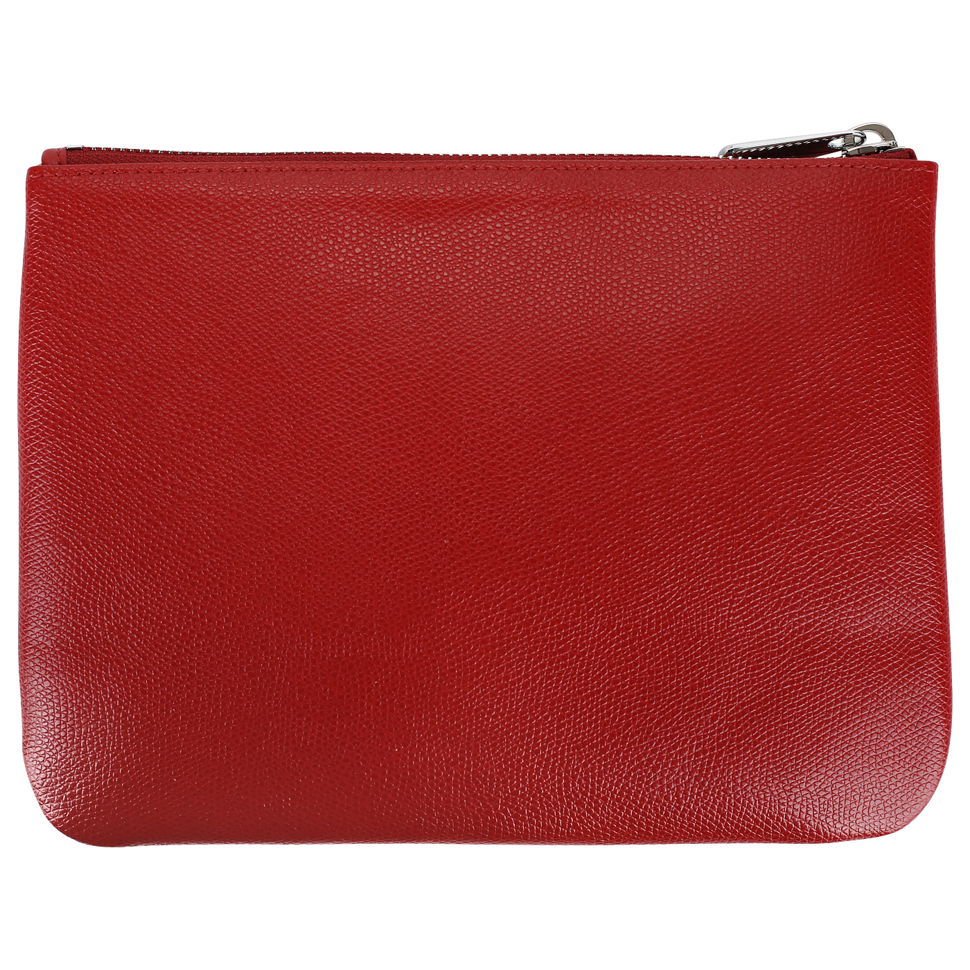 Косметичка из красной кожи Aurelli Alma fantasia